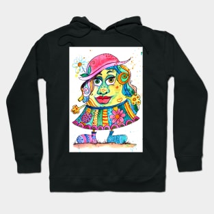 Hildegard the goblin woman Hoodie